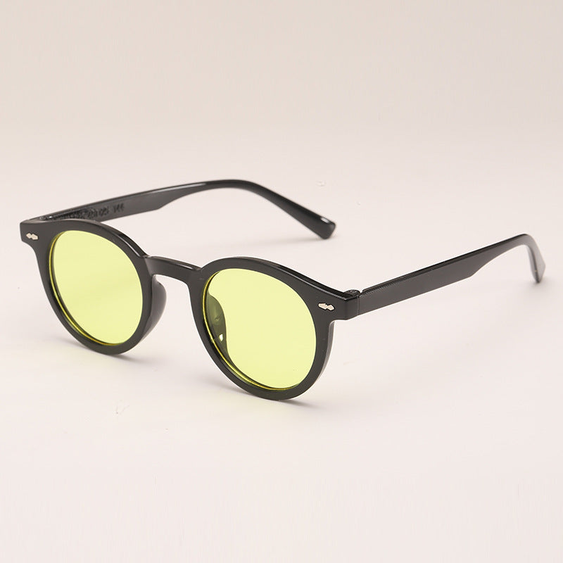 Men And Women Trendy Fashion AC Film Full Frame Ins Sunglasses