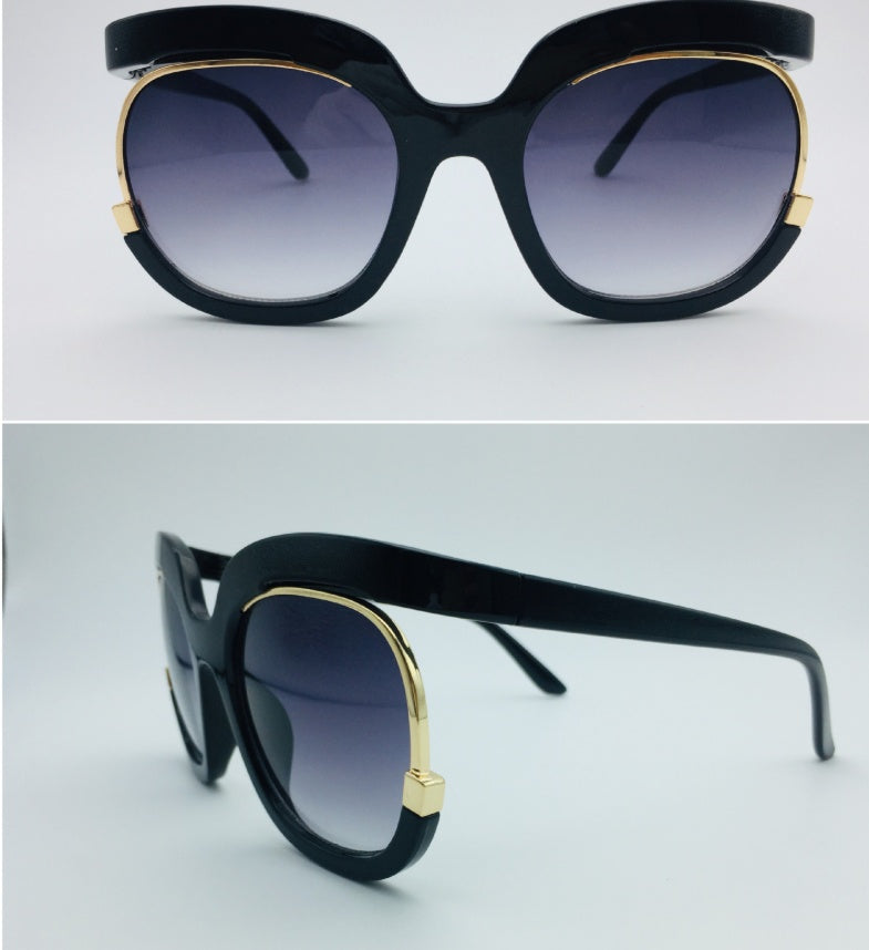 Female flying Sunglasses,Women Cat Eye Half Frame