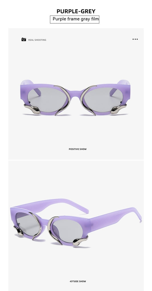 New Sun-proof Snake Sunglasses For Women