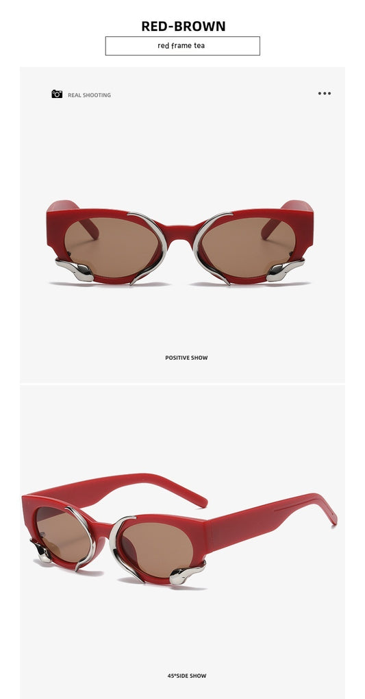 New Sun-proof Snake Sunglasses For Women