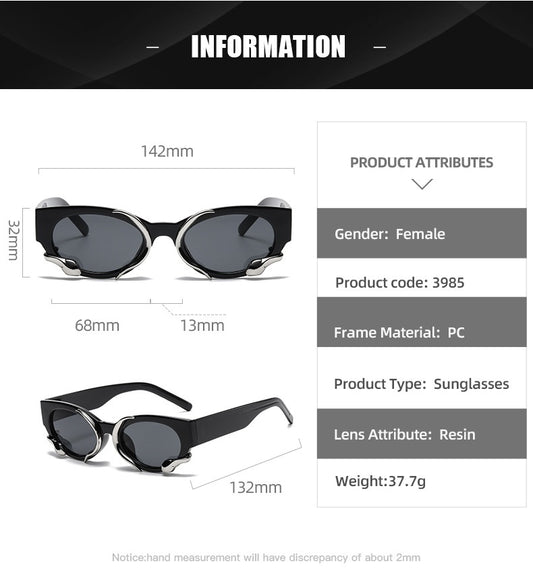 New Sun-proof Snake Sunglasses For Women