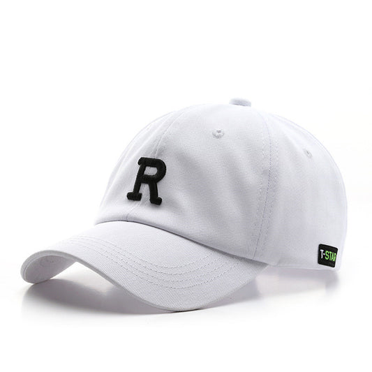 Fashion Simple Letter Embroidery Caps Outdoor Sports Sunscreen Sunshade Sun Hat