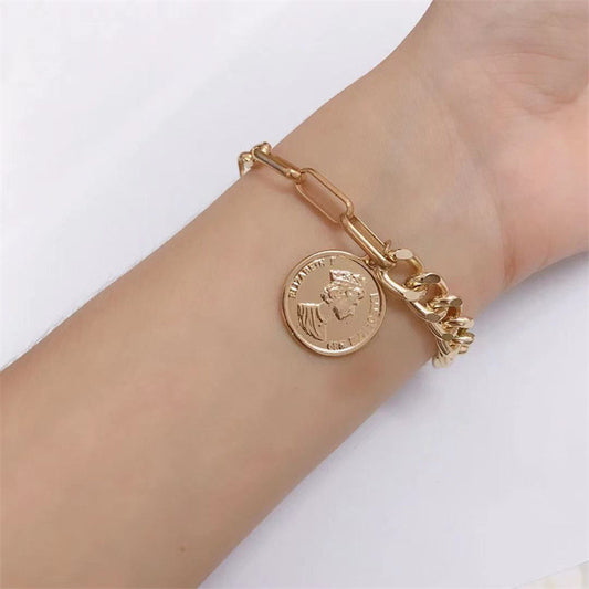 Trendy Girl Punk Fashion Alternative Hip Hop Bracelet
