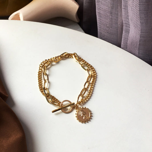 Trendy Girl Punk Fashion Alternative Hip Hop Bracelet