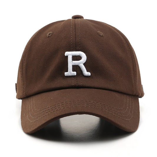Fashion Simple Letter Embroidery Caps Outdoor Sports Sunscreen Sunshade Sun Hat