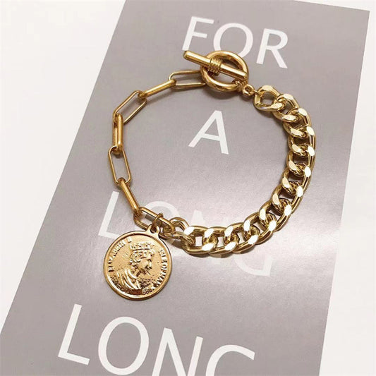 Trendy Girl Punk Fashion Alternative Hip Hop Bracelet