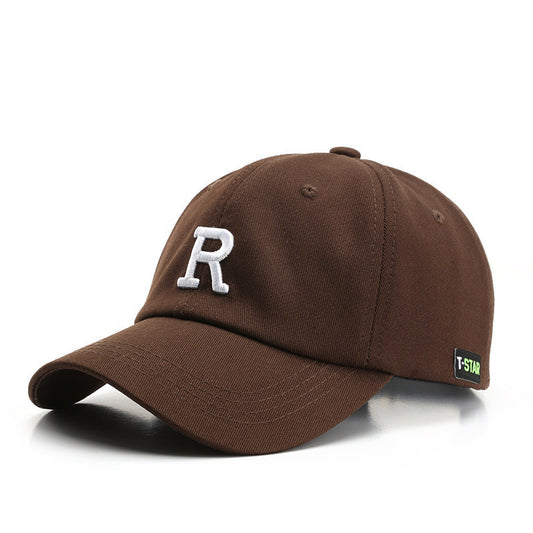 Fashion Simple Letter Embroidery Caps Outdoor Sports Sunscreen Sunshade Sun Hat